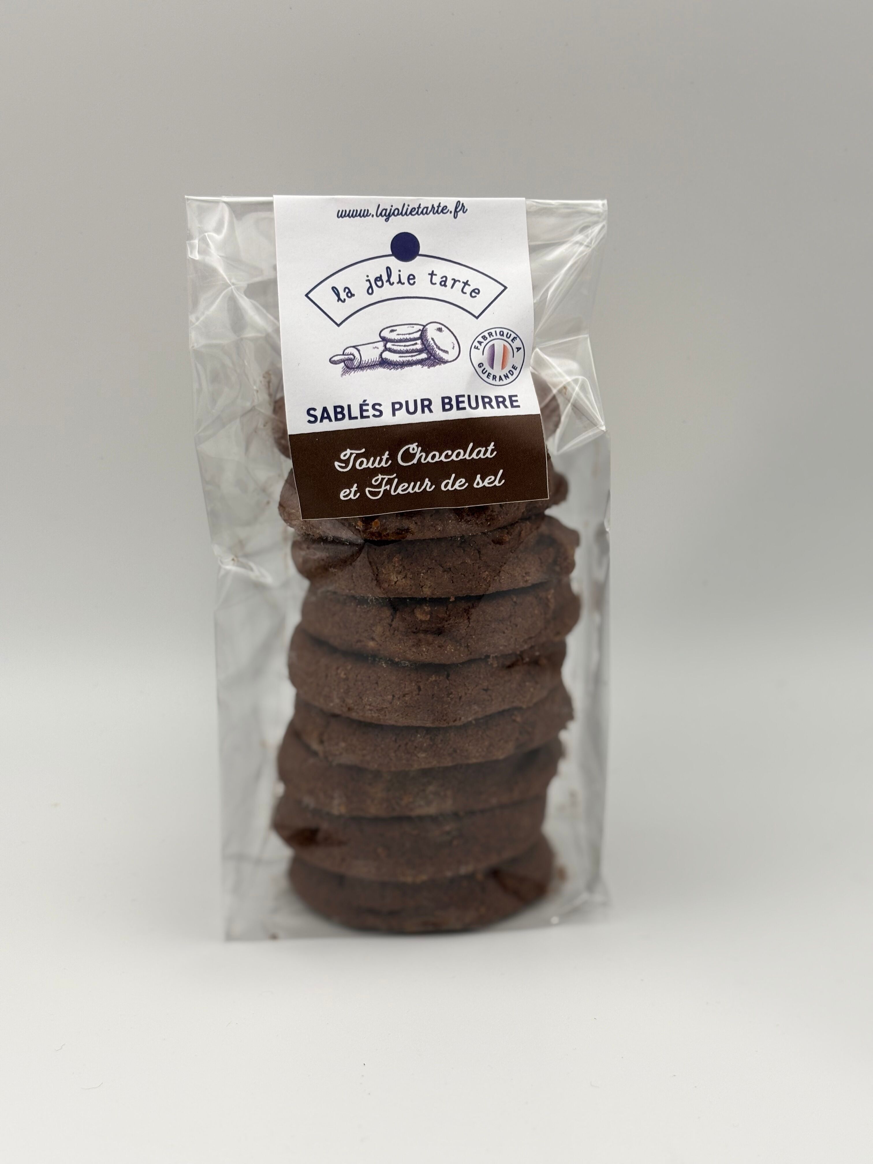 Handgemachte Shortbread-Kekse aus reiner Butter und Schokolade – 125 g