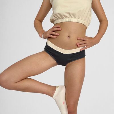 Culotte menstruelle Ado en coton BIO - Flux abondant