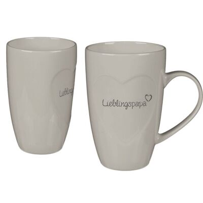 Tazza in porcellana Bone China nuova, papà preferito,