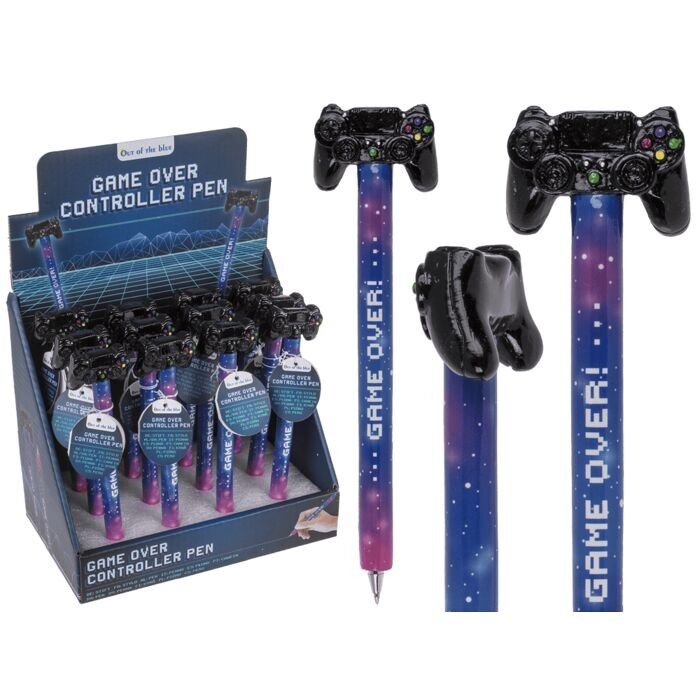 Kugelschreiber, Controller - Game over, ca. 16 cm,