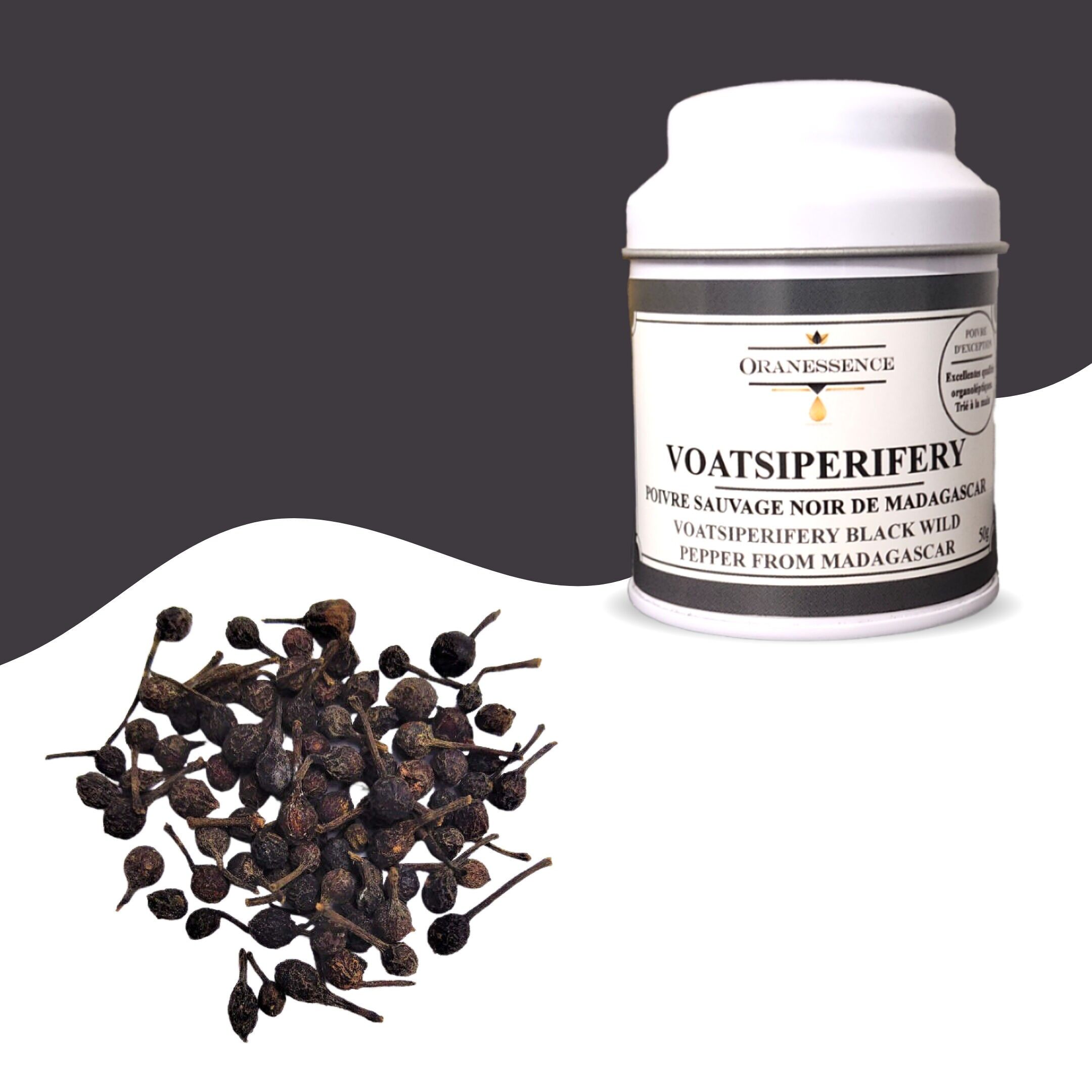 Voatsiperifery black pepper from Madagascar