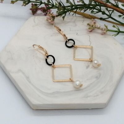 Boucles d'oreilles - Perle 4