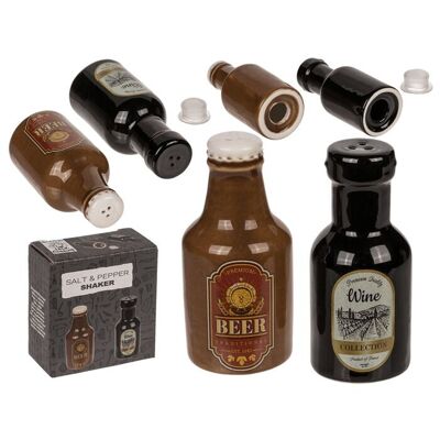 Salt & Pepper Shakers, Beer & Wine,