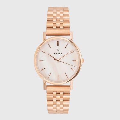 Rose | Roségold | Staal | 32 mm