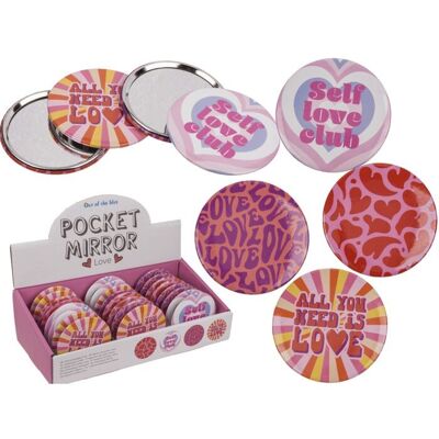 Miroir de poche, Amour,