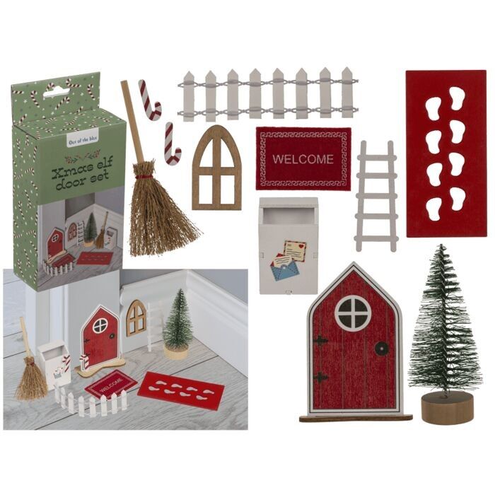 Christmas Elf Door Set,