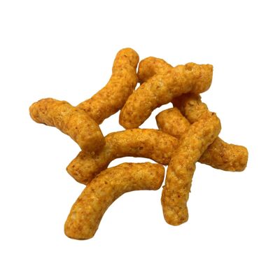 Riccioli di ceci croccanti - Arachidi e un pizzico di Cajun - SFUSO 600 g