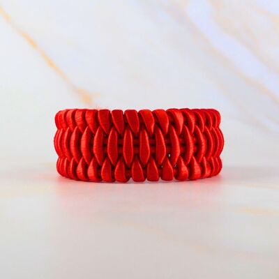 Noor Red Cuff
