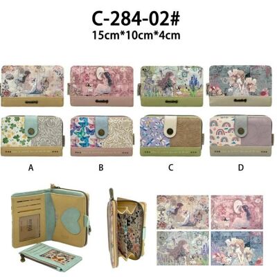 Cartera Mujer con Muñeca Sweet Candy y Tarjetero Extraíble
