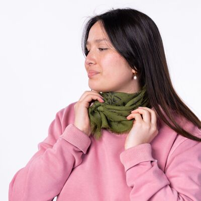 Bandana en 100% laine Sacha - Kaki
