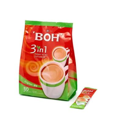 Té BOH: Té instantáneo 3 en 1 “Original” en bolsita individual