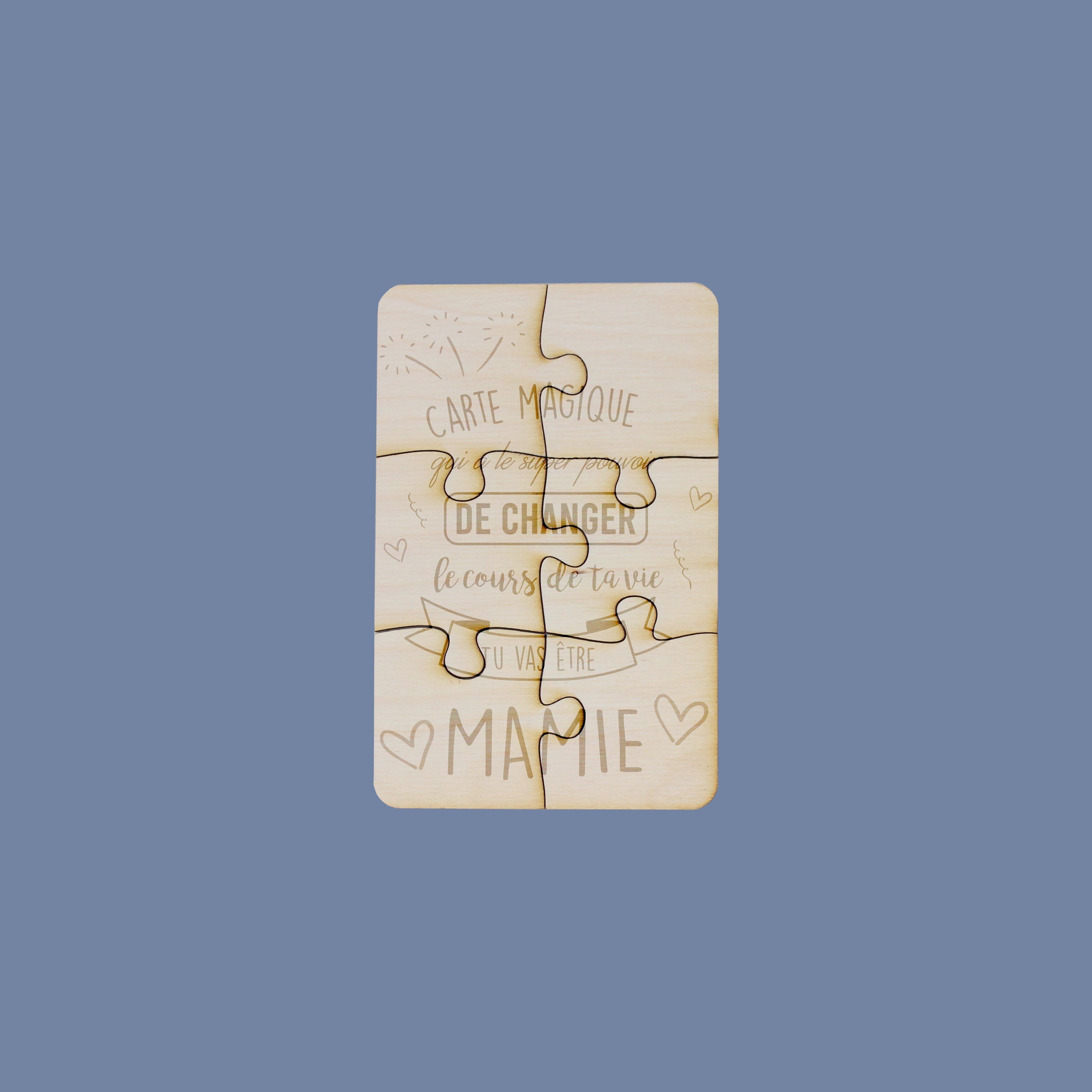 Puzzle con messaggio da 6 pezzi da regalare