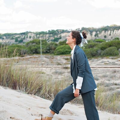 Pantaloni Emilie Grigio Scuro