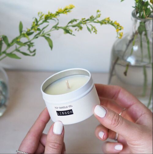 Lisbon Travel Candle - Grapefruit, Lemon Rind & Sunshine