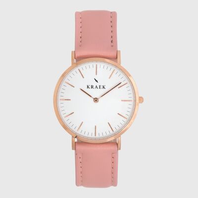 Livia | Roségold | Roze | 36 mm