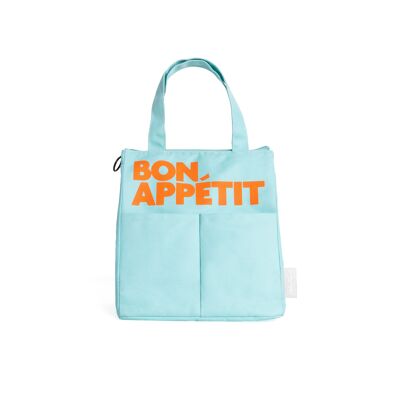 SAC À LUNCH ISOTHERME VERT MENTHE BON APPÉTIT HF