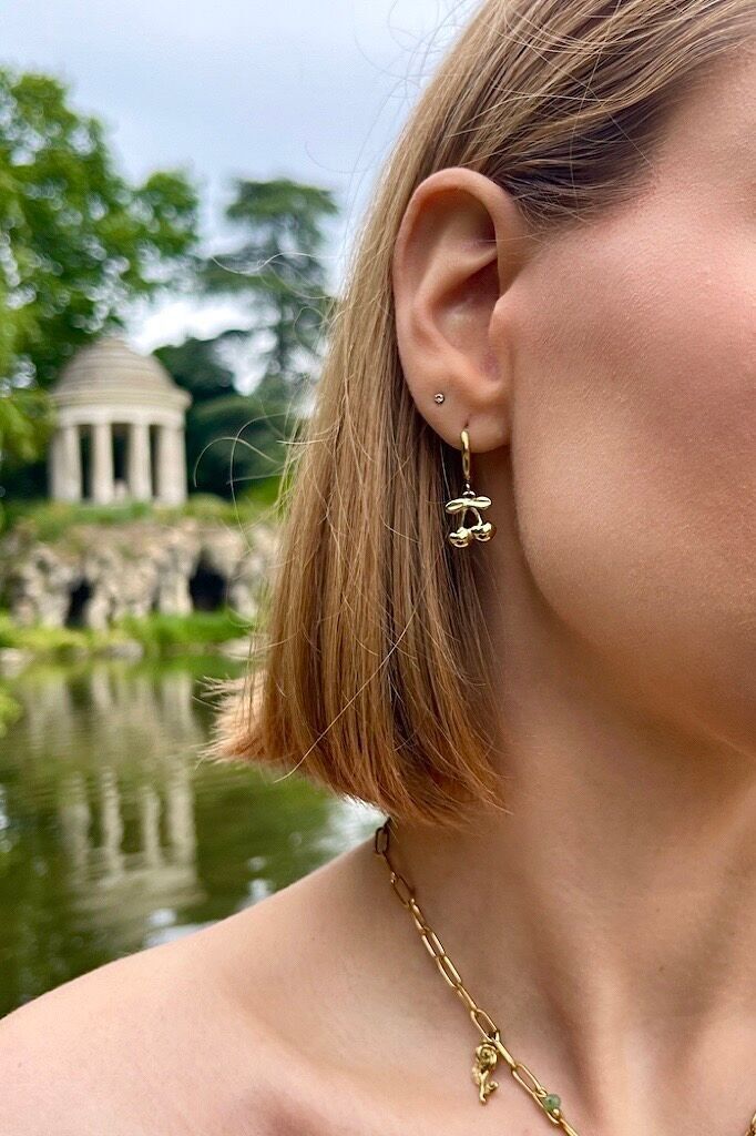 Orecchini in acciaio inossidabile 124AQ393