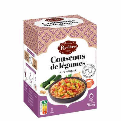 Oriental vegetable couscous