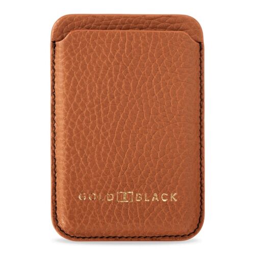 iPhone MagSafe Wallet - Leder mit NappaPrägung braun