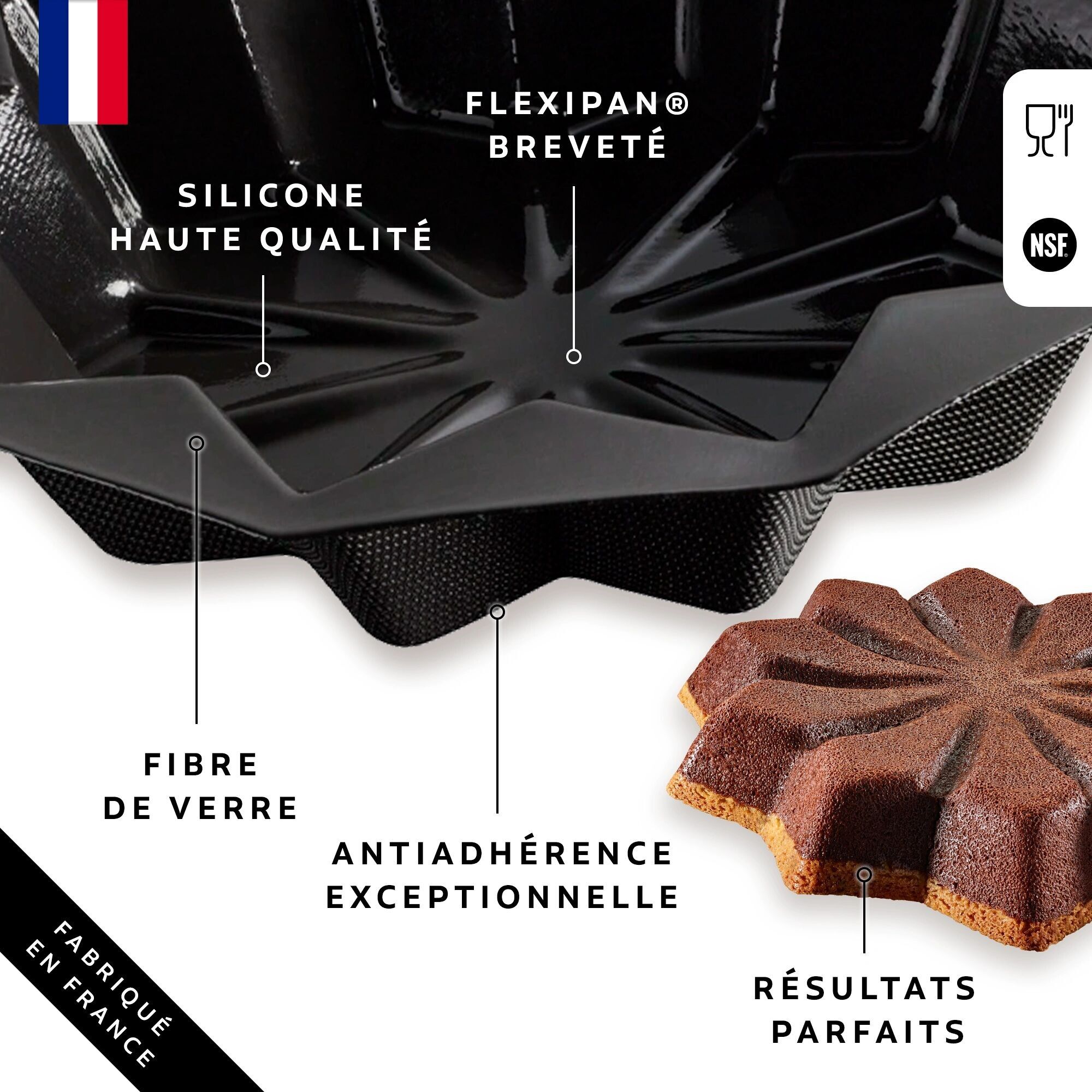 Molde de estrella Flexipan®