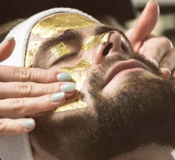 Masque de soin visage et corps unisexe en or 24 carats 1