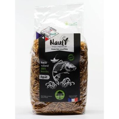 One insect premium 100 % insectes soufflés 300g
 100% blown insects - Nauty
