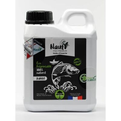 Huile d’insectes quality premium 1l
 Premium quality insect oil - Nauty