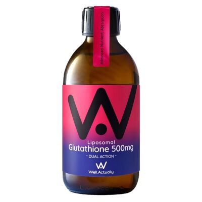 Glutathion liposomal à double action - (500 mg) - 250 ml - Cerise