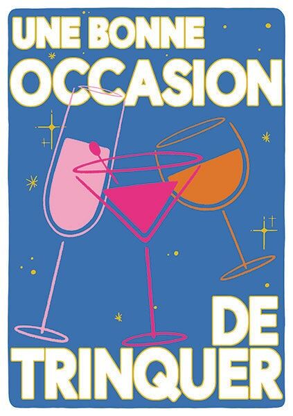 une bonne occasion de trinquer (SKU: CB0010)