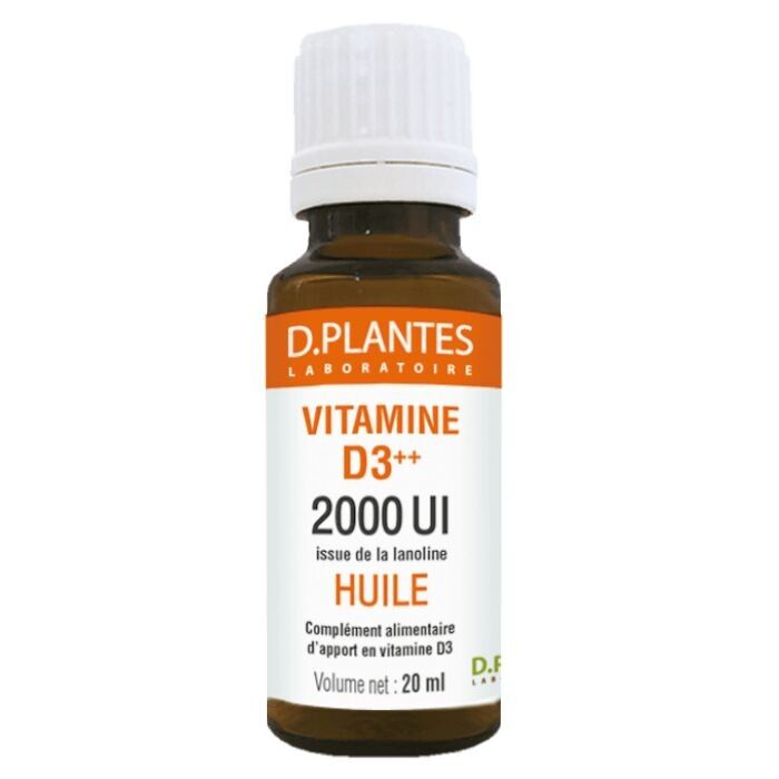 6er Display Vitamin D3++ Öl 2000 IE 20 ml D.Pflanzen