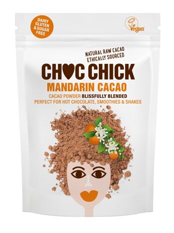 Poudre de Cacao Cru Mandarine Choc Chick 250g Boite de 6 x 250g 1
