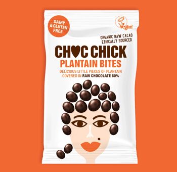 Bouchées de Plantain Choc Chick Snack Cacao 30g Boite de 72 x 30g 3