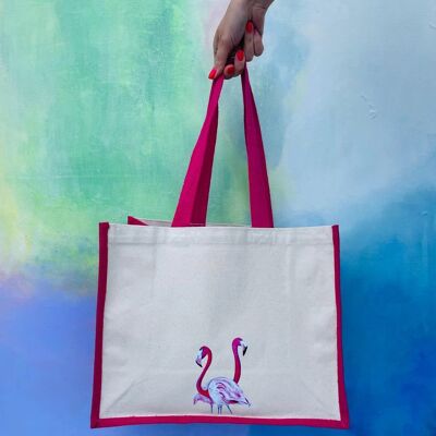 Flossy & Amber Jute Shopper