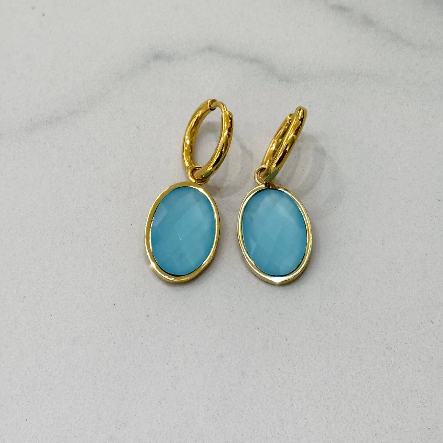 Orecchini a cerchio Lea