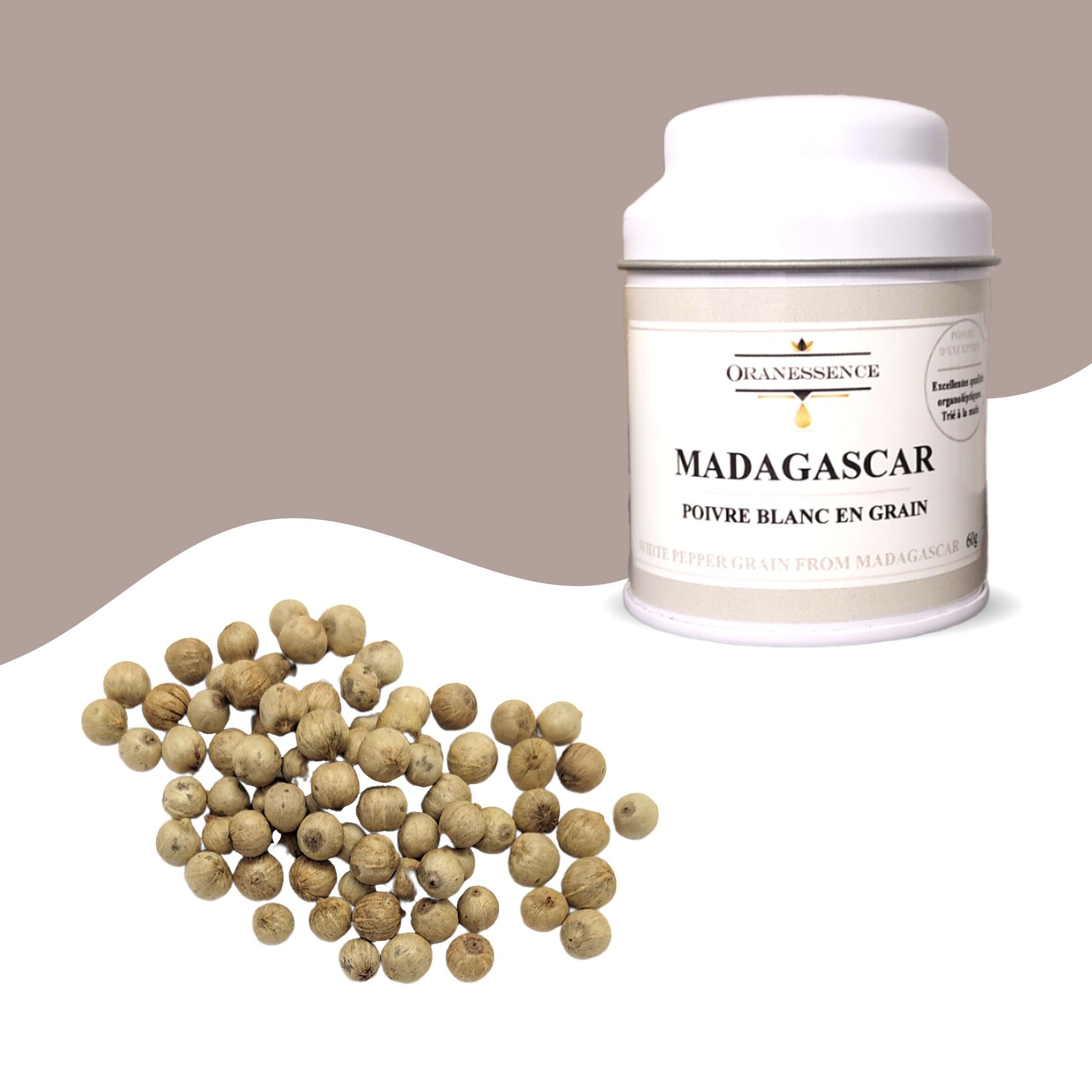White pepper from Madagascar