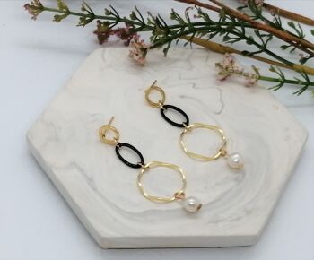 Boucles d'oreilles - Perle 9 1