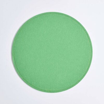 Top in feltro in vari colori - Perfetto per i nostri sgabelli, colonne e panche - Verde