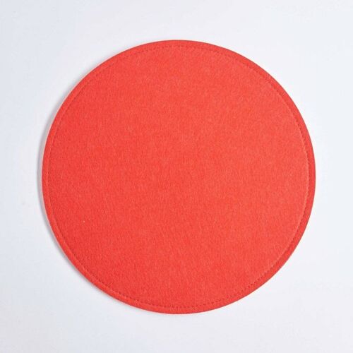 Felt Tops in Various Colours - Perfect for our Stools, Pillars and Benches - Red