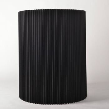 Table d'affichage pilier - Noir - 30cm x 110cm H 4
