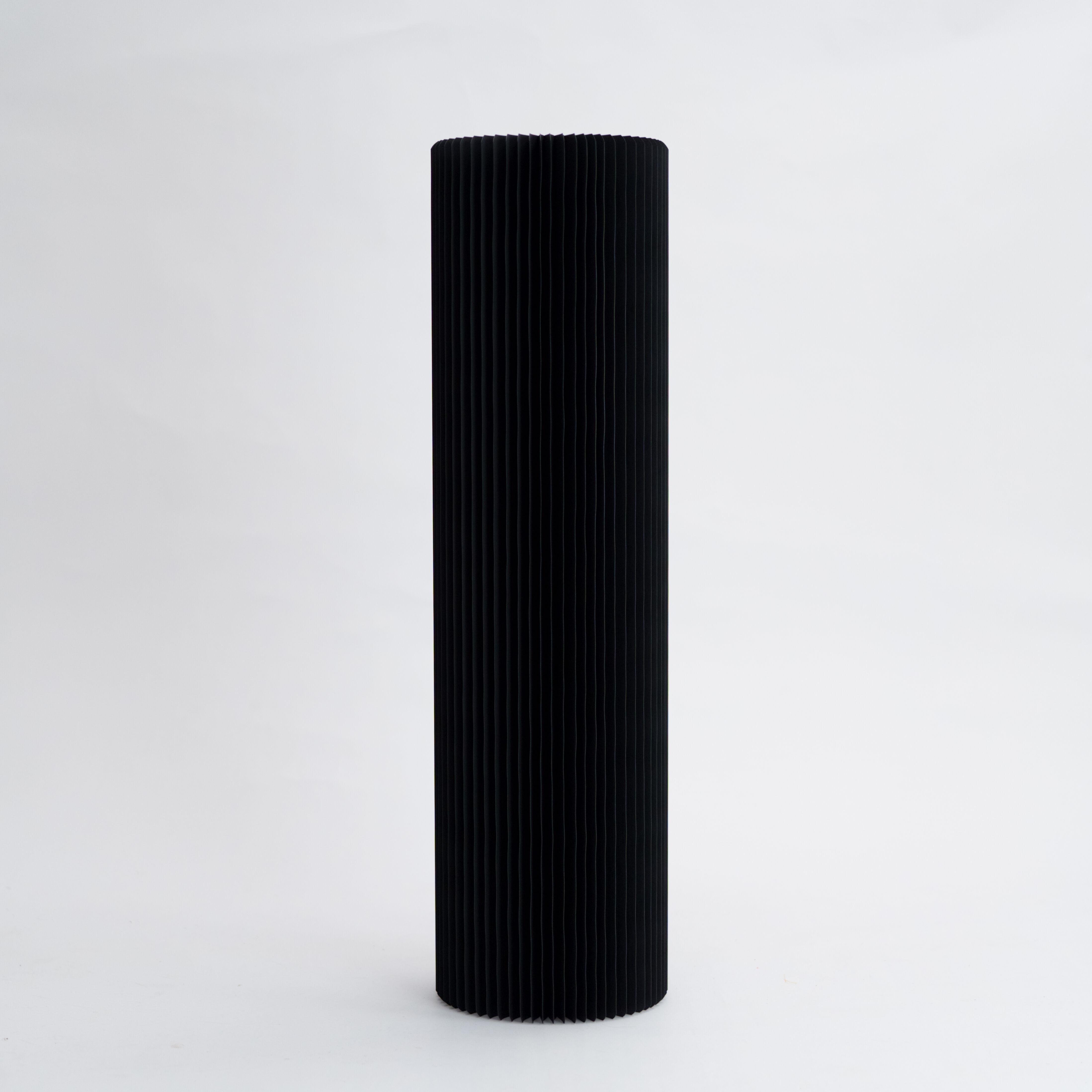 Pillar Display Table - Black - 30cm ⌀ x 110cm H