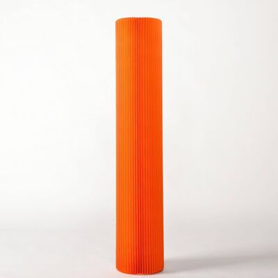 Mesa de exhibición de pilar - Naranja - 30cm ⌀ x 110cm H