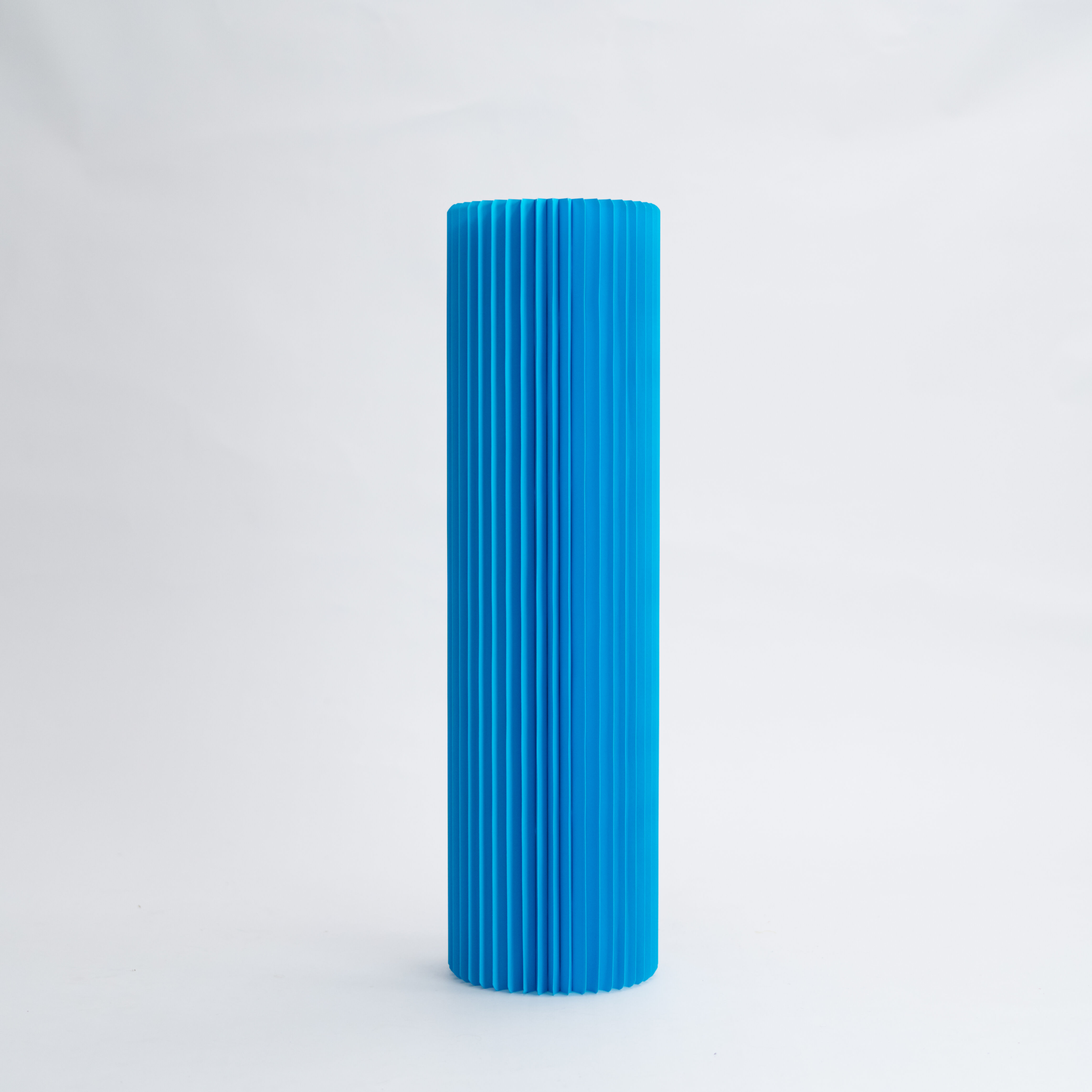 Pillar Display Table - Blue - 30cm ⌀ x 110cm H