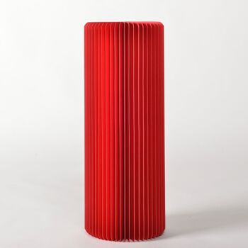 Table Pilier - Rouge - 30cm x 110cm H 2