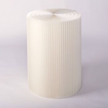 Table d'affichage pilier - Blanc - 30cm x 110cm H 4