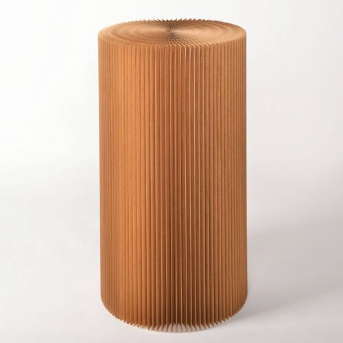 Pillar Display Table - Brown - 30cm ⌀ x 110cm H