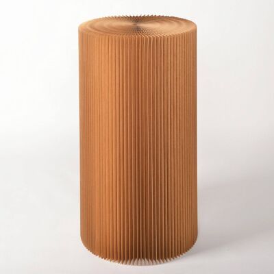 Pillar Display Table - Brown - 30cm ⌀ x 55cm H