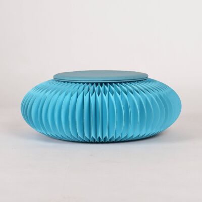 Paper Foot Stool - Blue