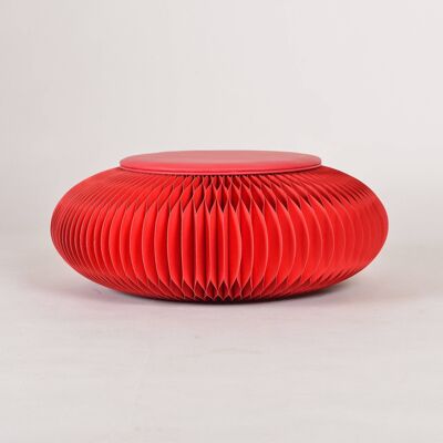 Paper Foot Stool - Red