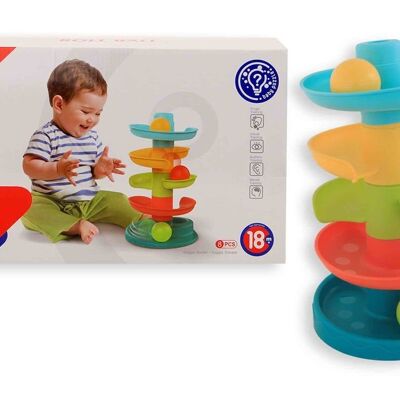 Baby Track rolling ball 8 pieces 18m+, FCB