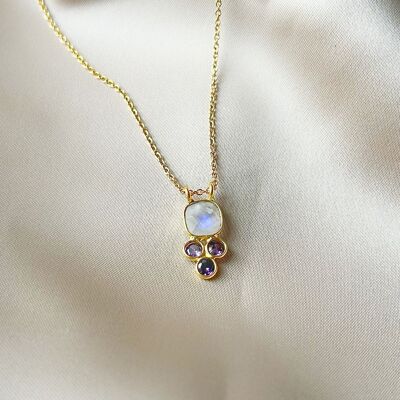Pima Necklace - Moonstone
